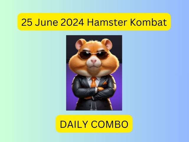 25 june 2024 Daily Combo Hamster Kombat