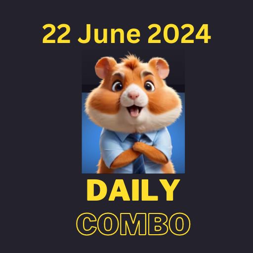 22 June 2024 Daily Combo Hamster Kombat!