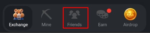 friends tab